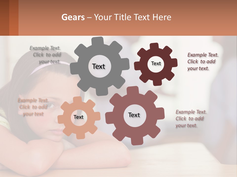 Calm Caucasian Lifestyle PowerPoint Template