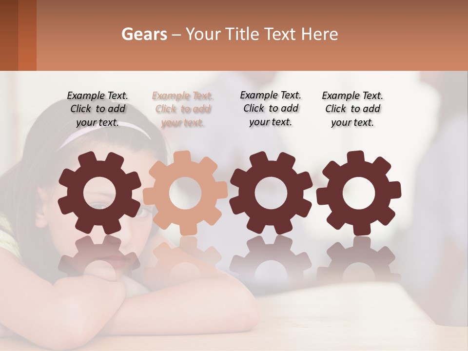 Calm Caucasian Lifestyle PowerPoint Template