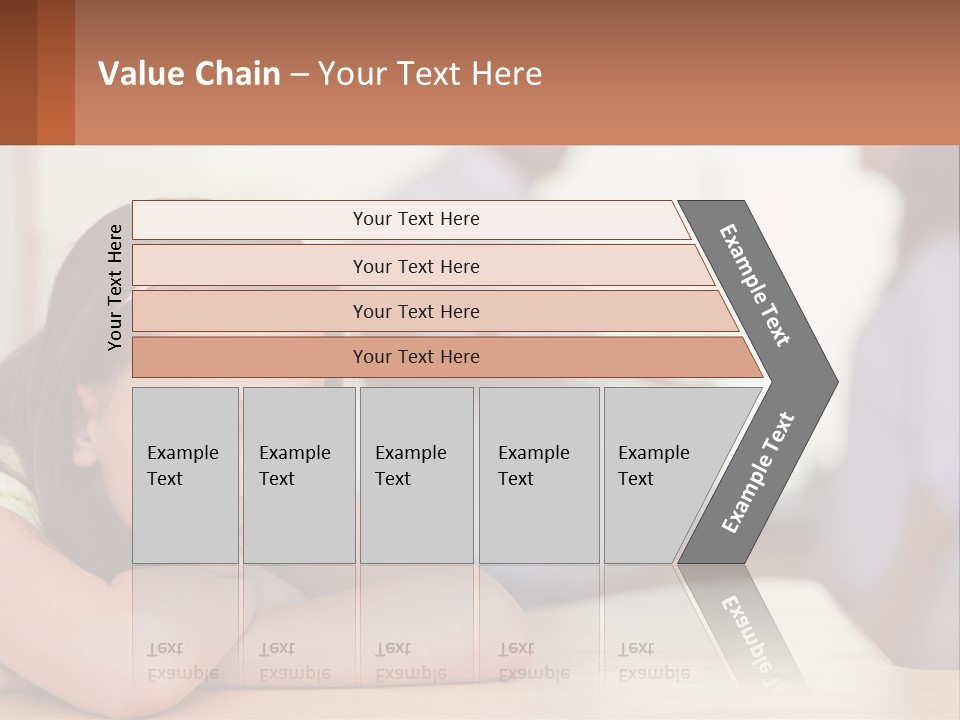 Calm Caucasian Lifestyle PowerPoint Template