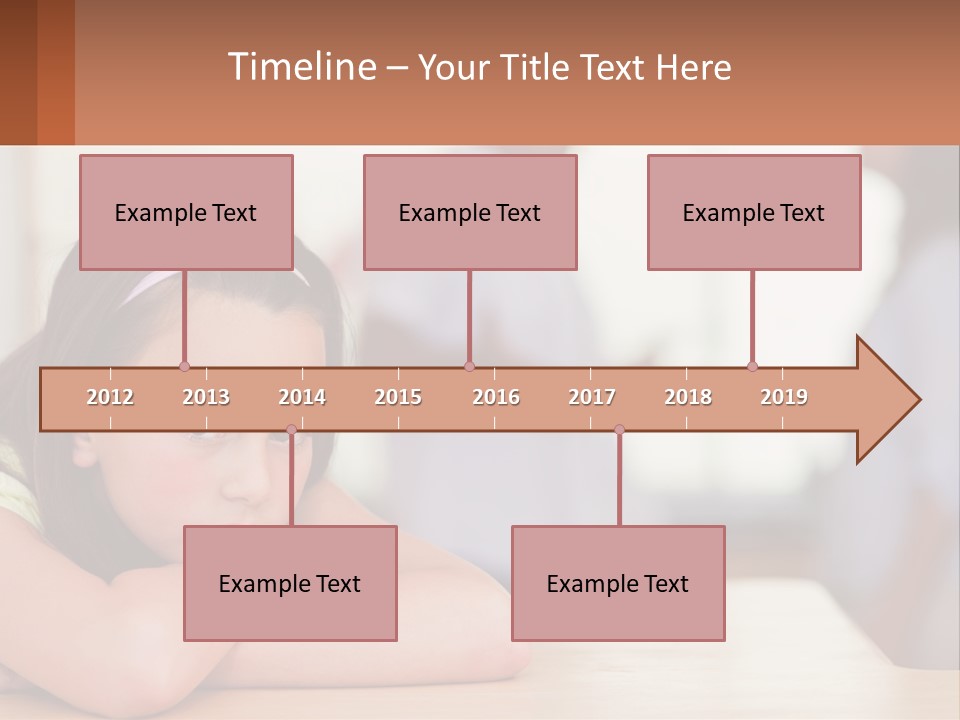 Calm Caucasian Lifestyle PowerPoint Template