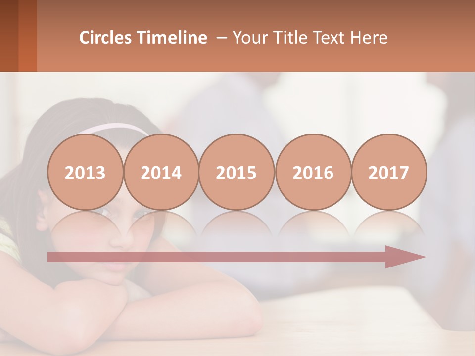 Calm Caucasian Lifestyle PowerPoint Template