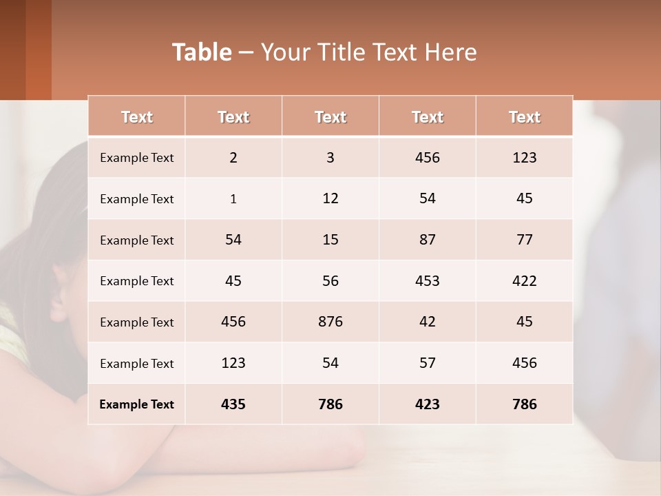 Calm Caucasian Lifestyle PowerPoint Template