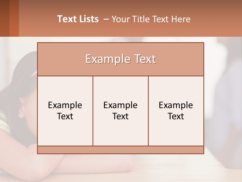 Calm Caucasian Lifestyle PowerPoint Template