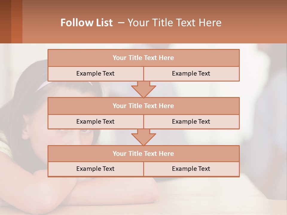 Calm Caucasian Lifestyle PowerPoint Template