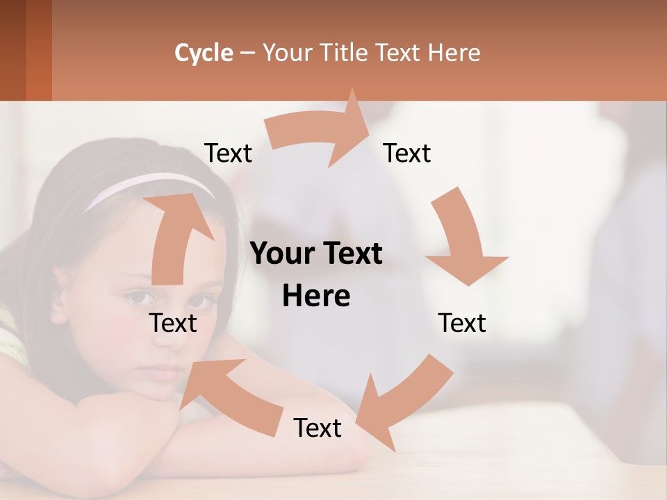 Calm Caucasian Lifestyle PowerPoint Template
