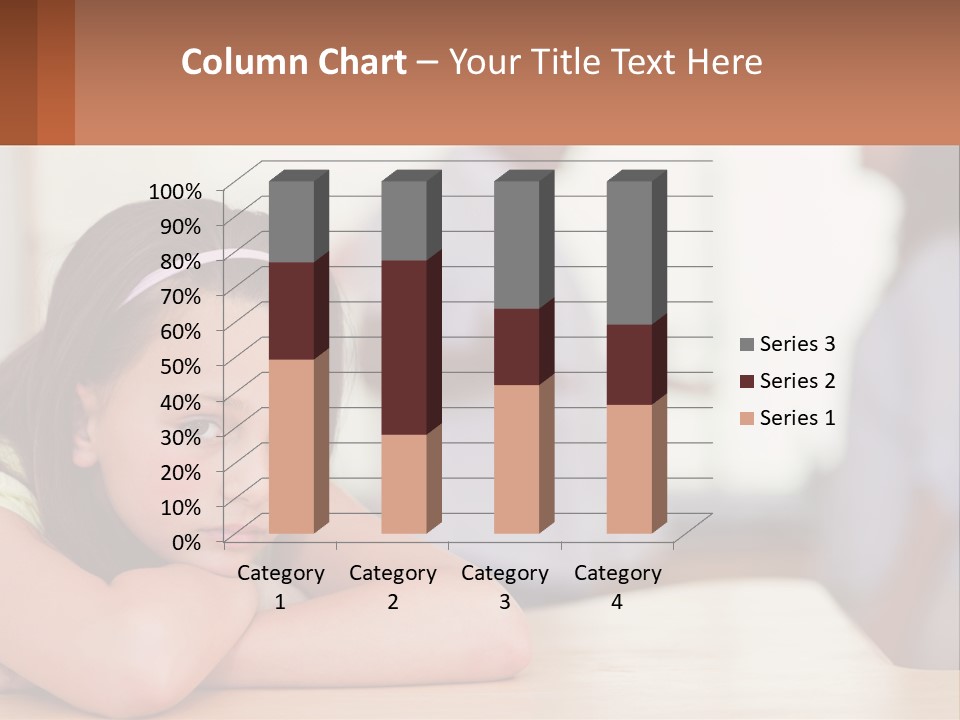 Calm Caucasian Lifestyle PowerPoint Template