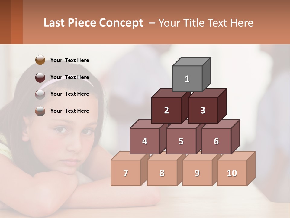 Calm Caucasian Lifestyle PowerPoint Template