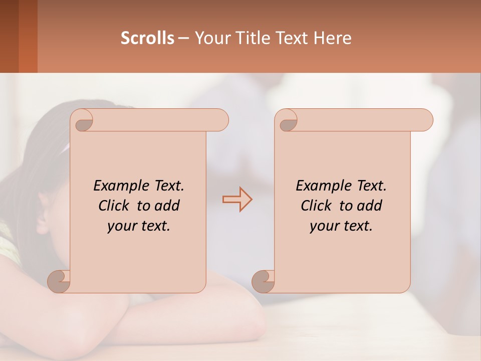Calm Caucasian Lifestyle PowerPoint Template