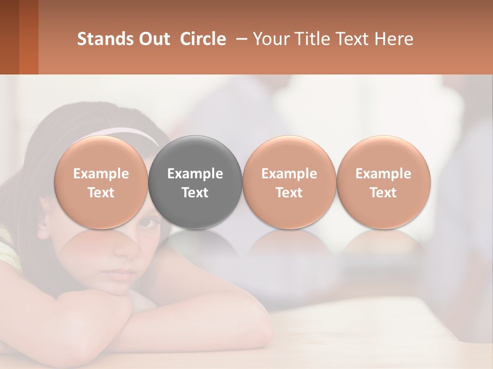 Calm Caucasian Lifestyle PowerPoint Template