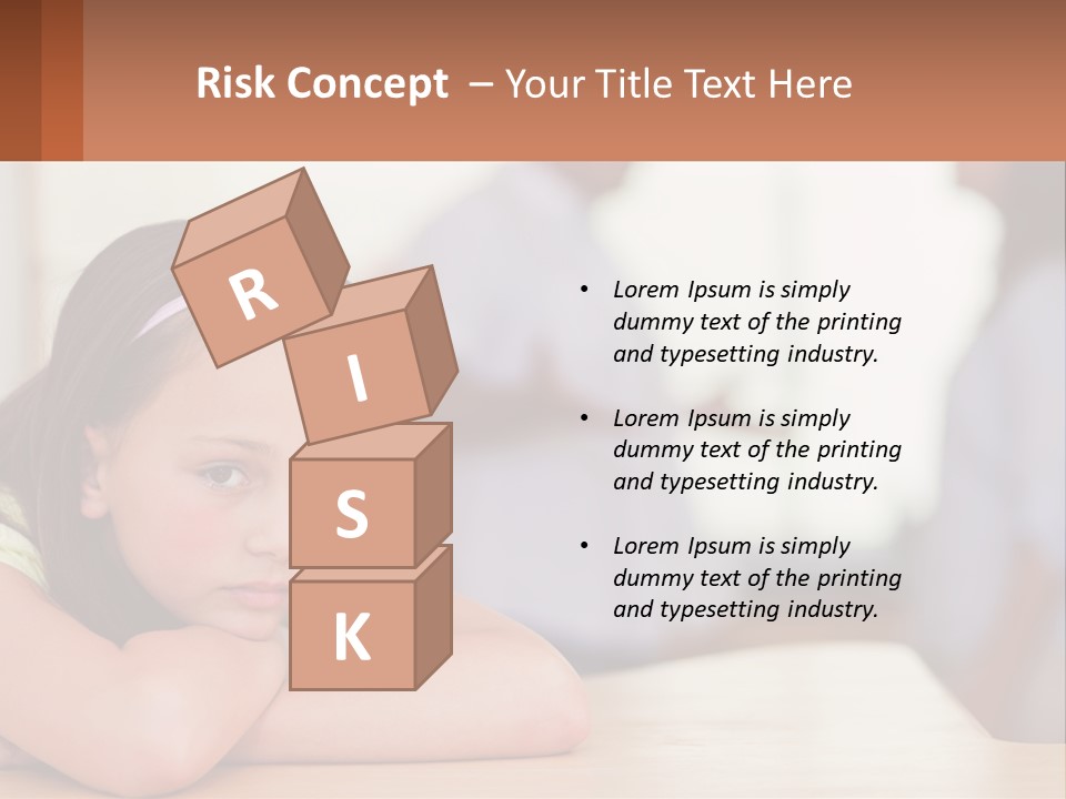 Calm Caucasian Lifestyle PowerPoint Template