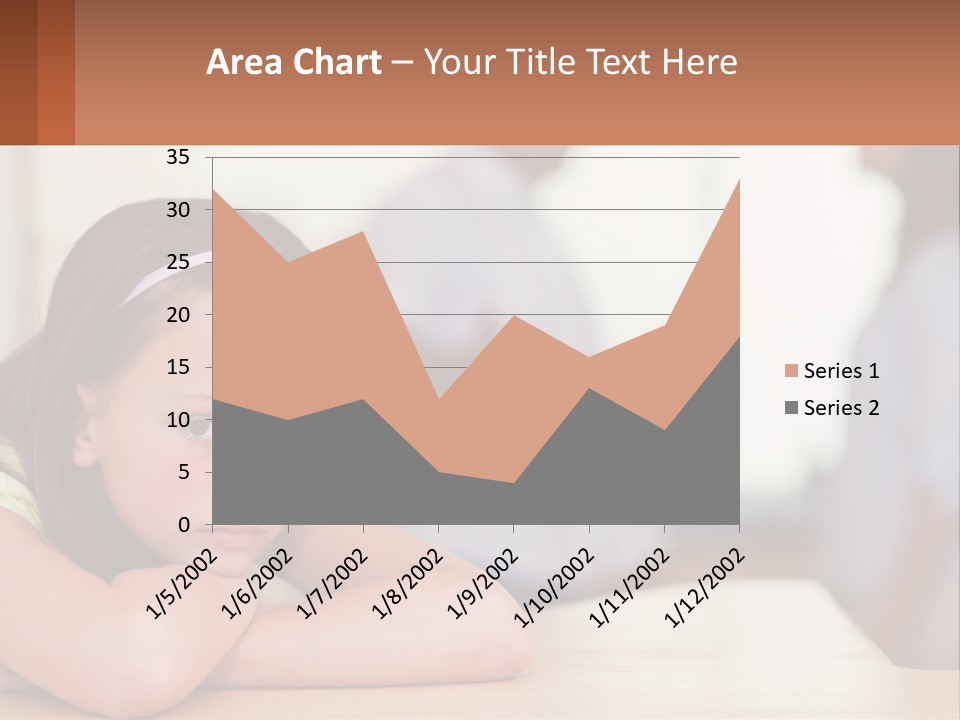 Calm Caucasian Lifestyle PowerPoint Template