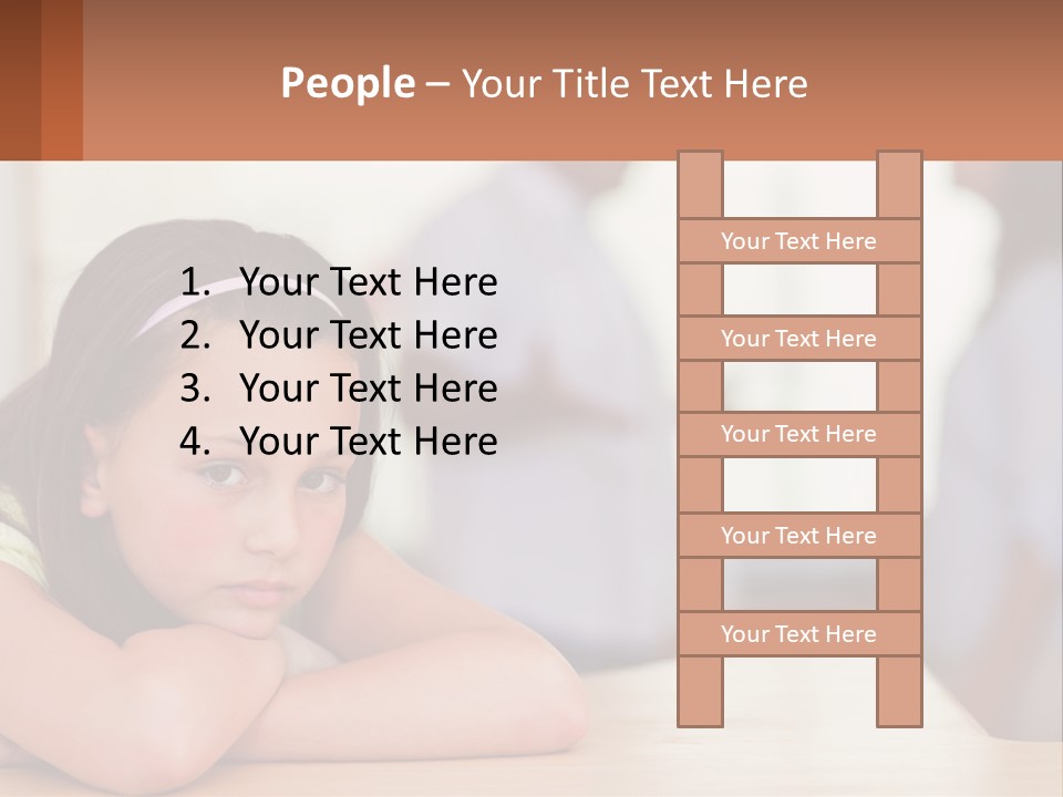 Calm Caucasian Lifestyle PowerPoint Template