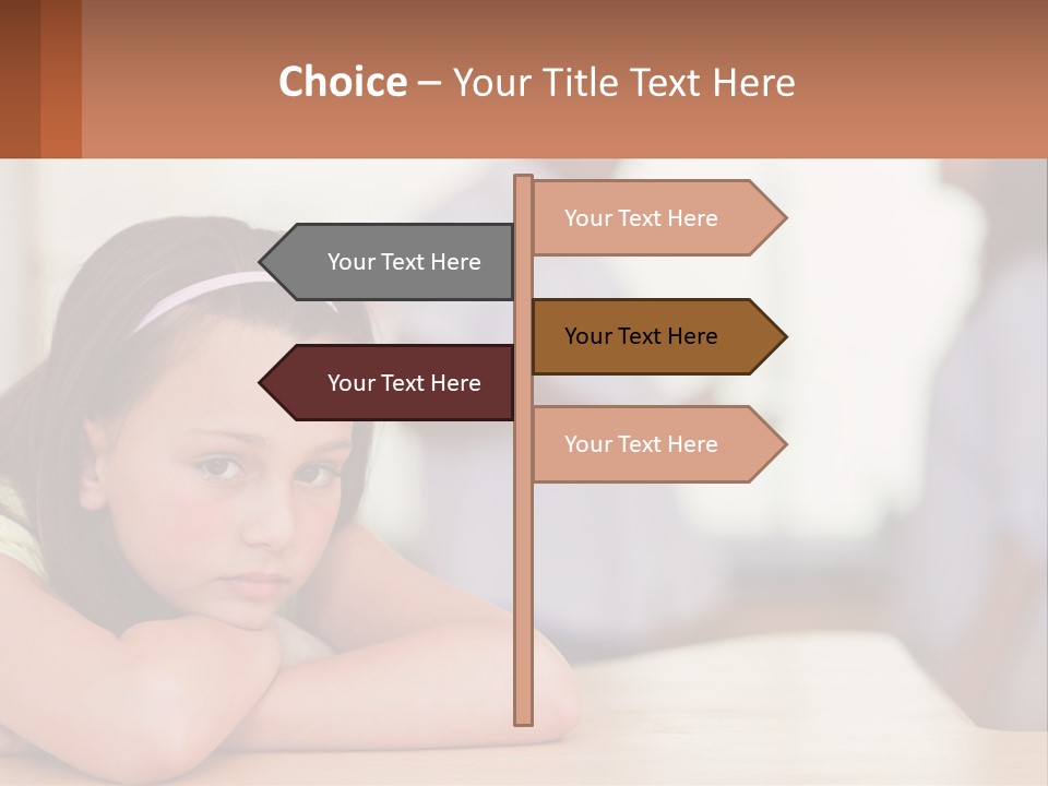 Calm Caucasian Lifestyle PowerPoint Template