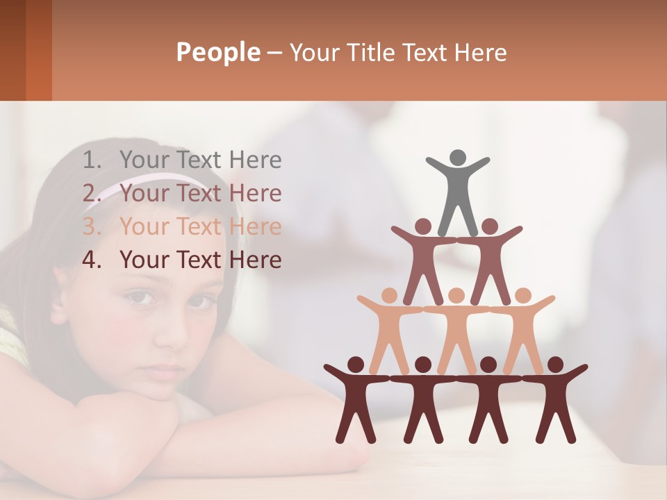 Calm Caucasian Lifestyle PowerPoint Template