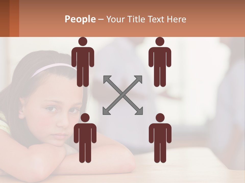 Calm Caucasian Lifestyle PowerPoint Template