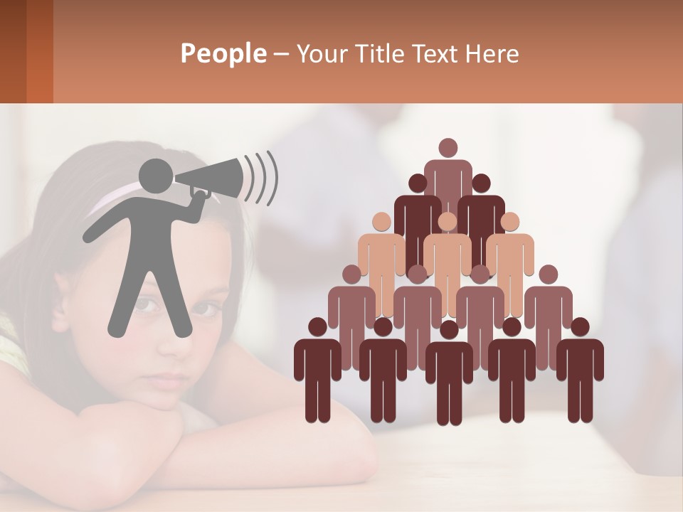 Calm Caucasian Lifestyle PowerPoint Template