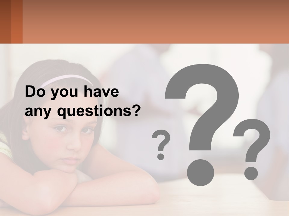 Calm Caucasian Lifestyle PowerPoint Template