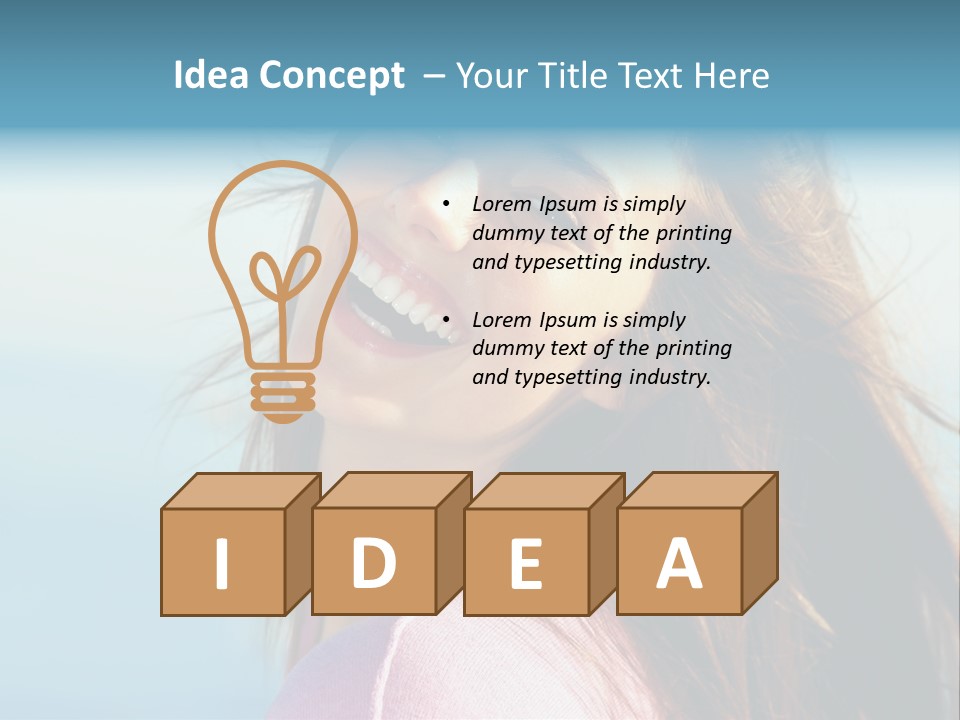 Parent Sunrise Coastal PowerPoint Template