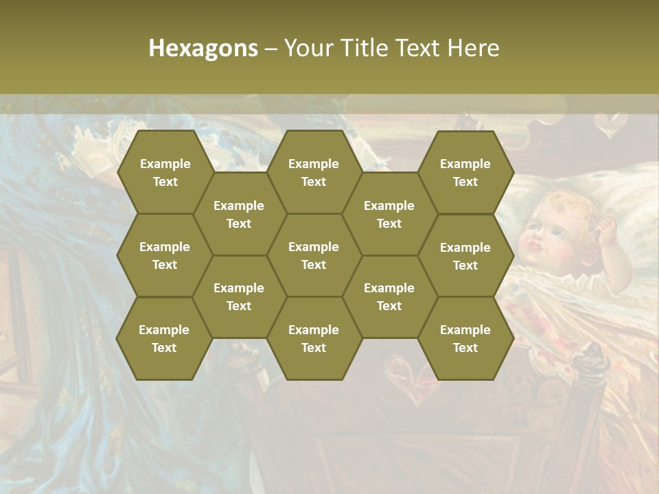 Older Calm Senior PowerPoint Template