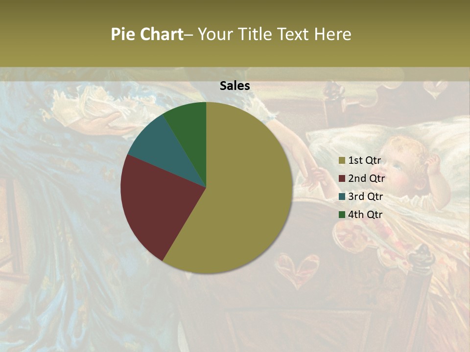 Older Calm Senior PowerPoint Template