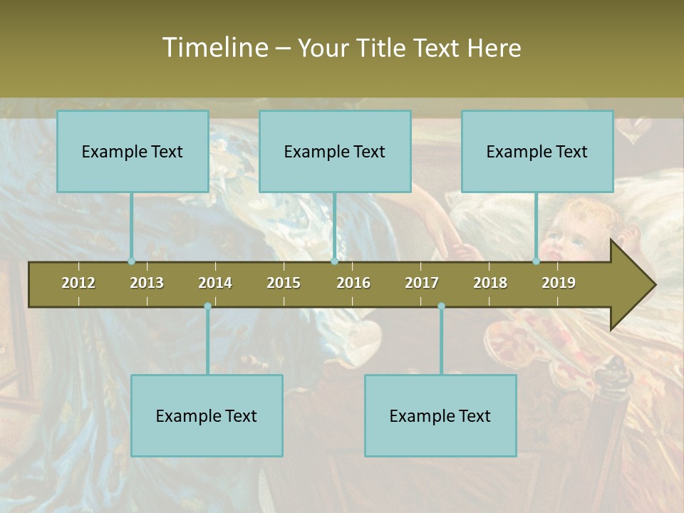 Older Calm Senior PowerPoint Template