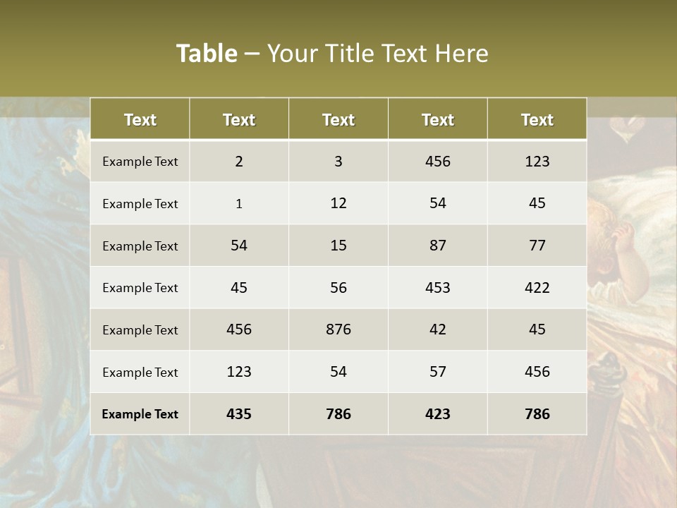 Older Calm Senior PowerPoint Template