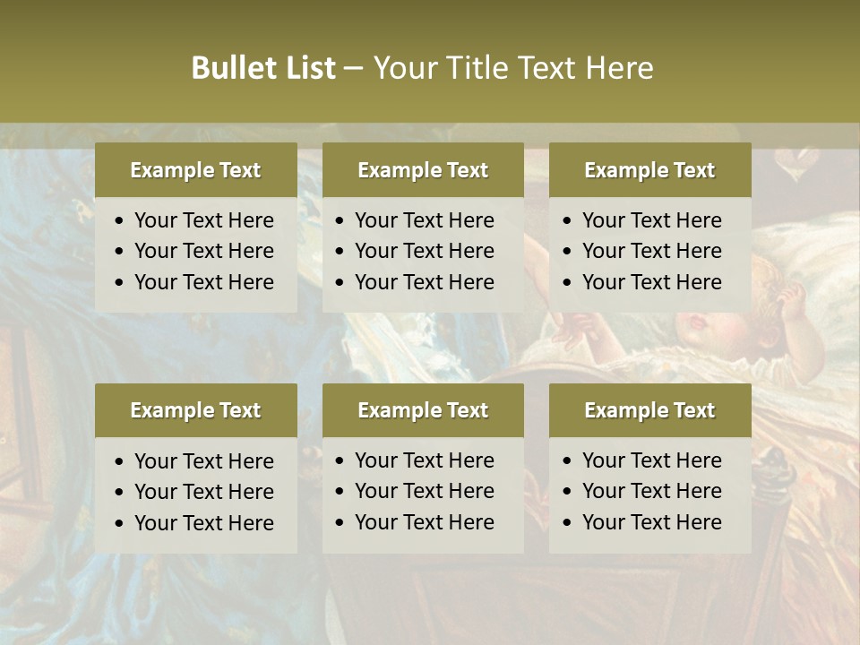 Older Calm Senior PowerPoint Template