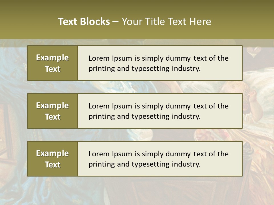 Older Calm Senior PowerPoint Template