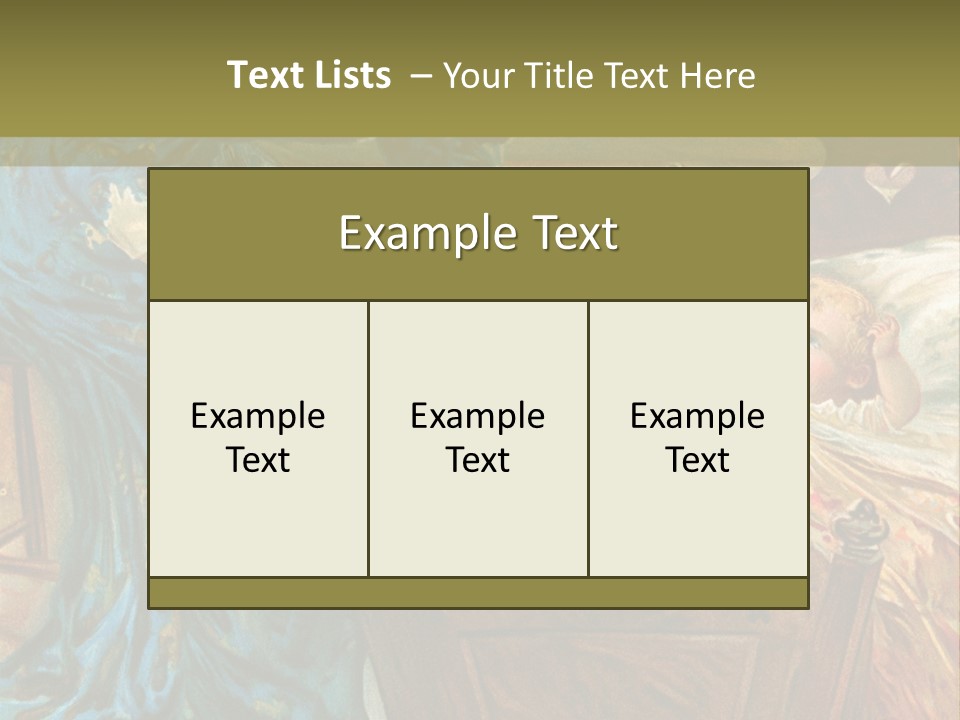 Older Calm Senior PowerPoint Template