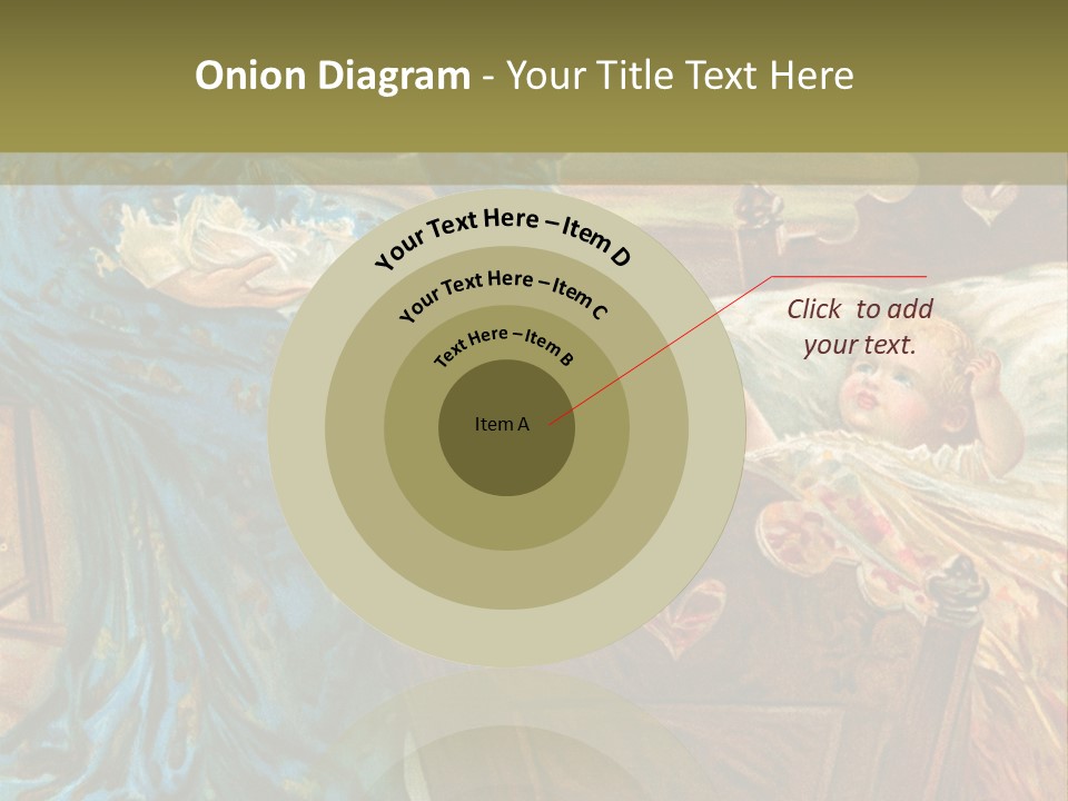 Older Calm Senior PowerPoint Template