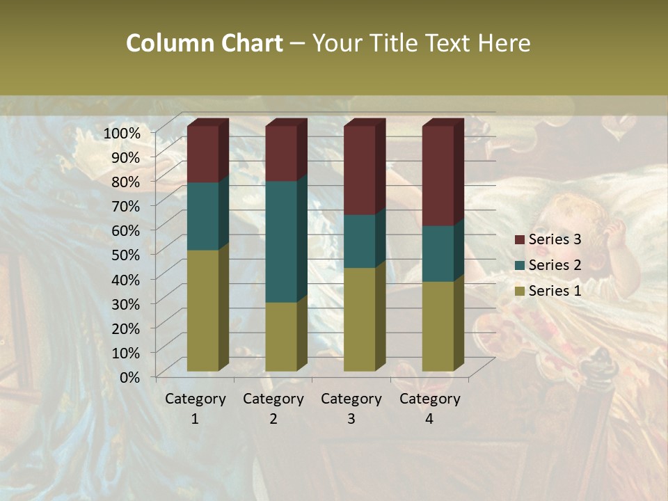 Older Calm Senior PowerPoint Template