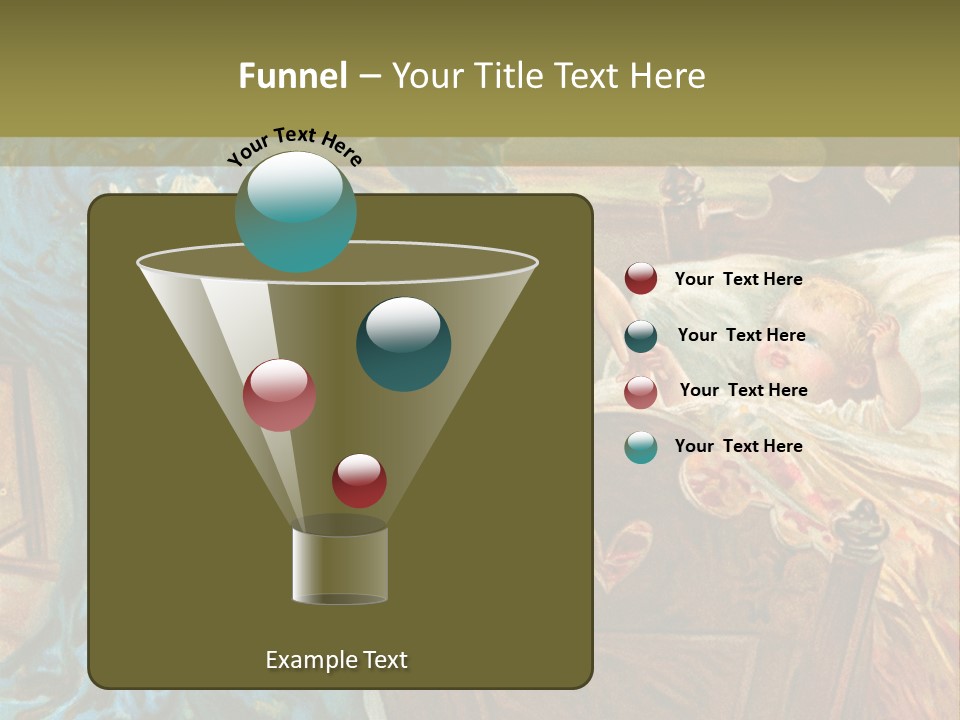 Older Calm Senior PowerPoint Template
