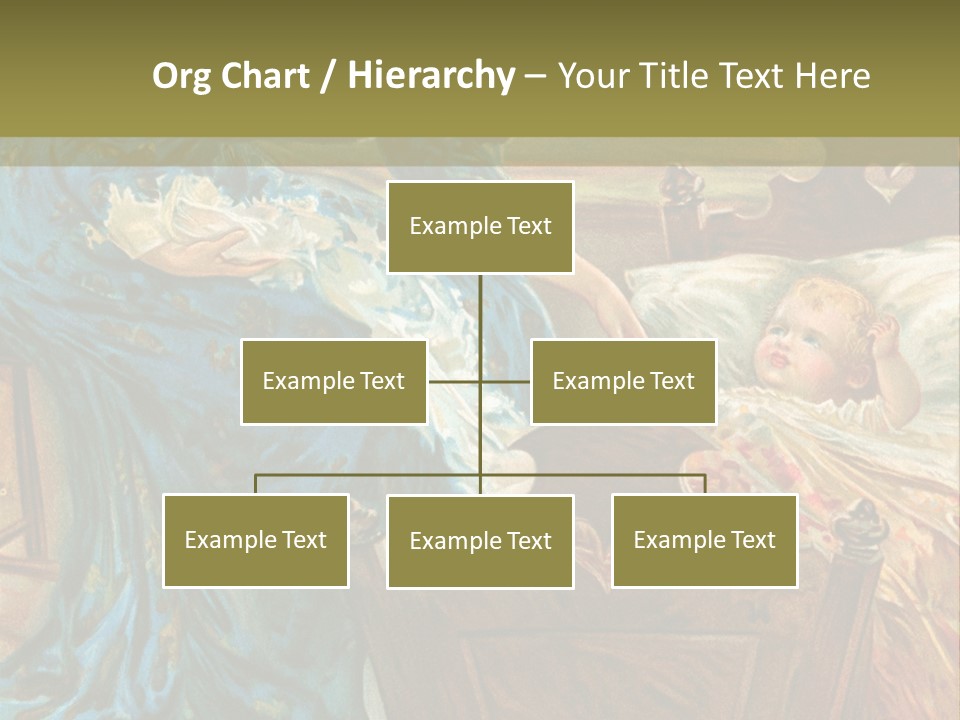 Older Calm Senior PowerPoint Template