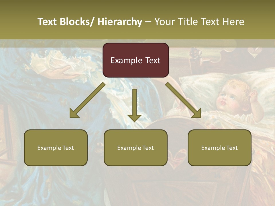 Older Calm Senior PowerPoint Template
