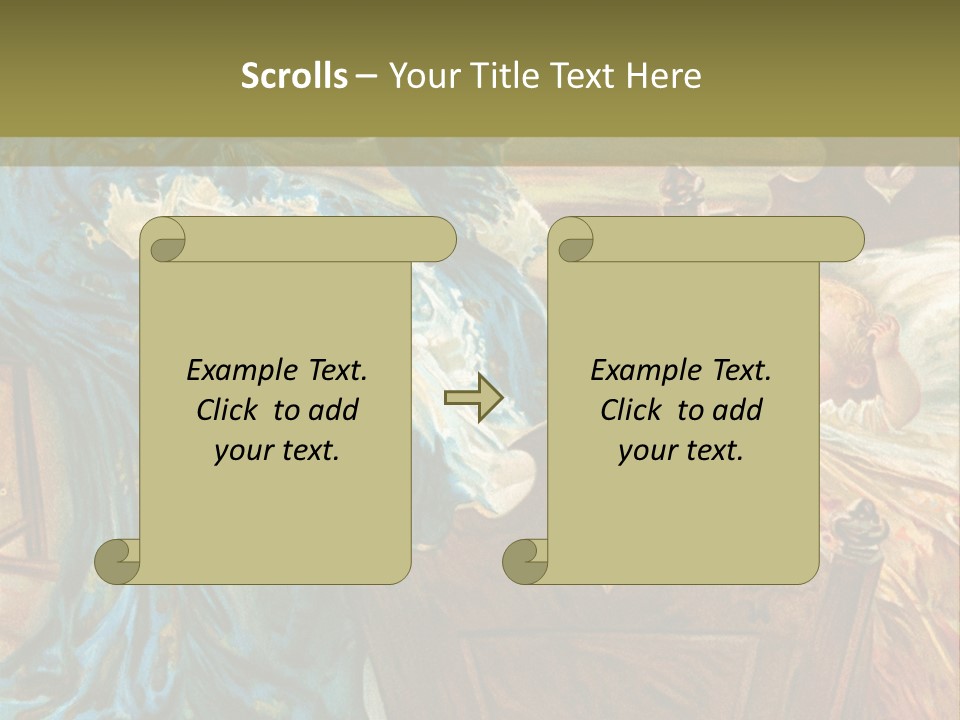 Older Calm Senior PowerPoint Template