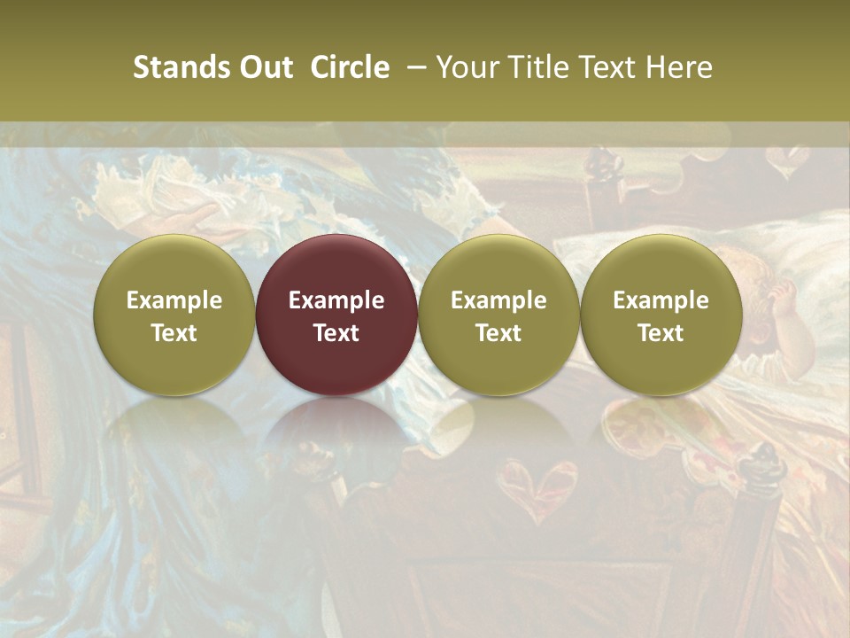 Older Calm Senior PowerPoint Template