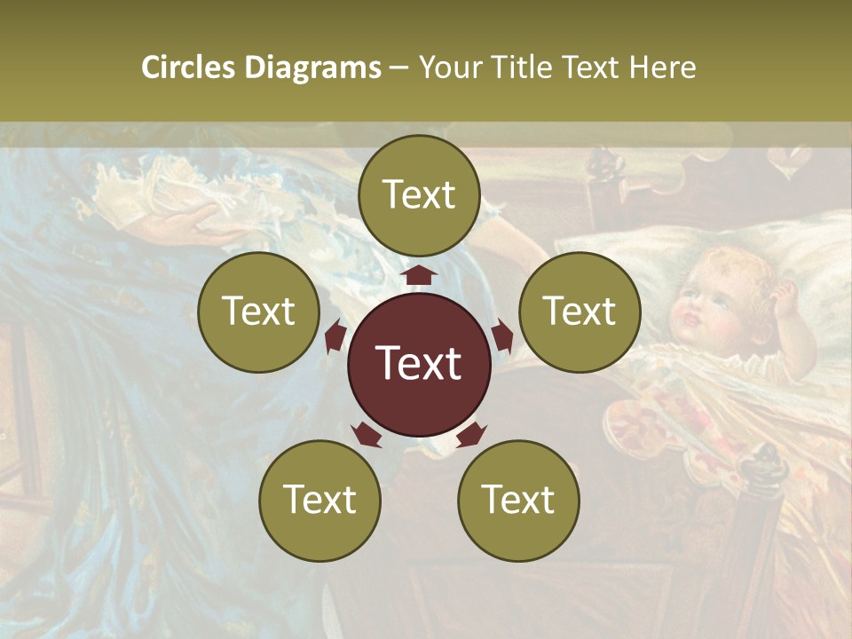 Older Calm Senior PowerPoint Template