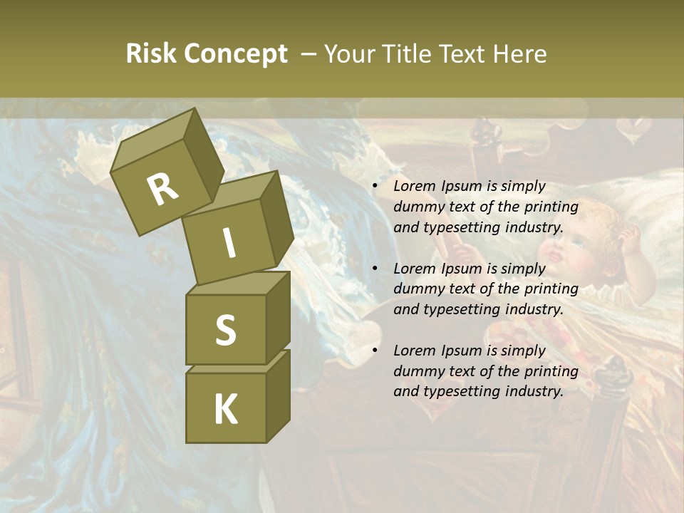 Older Calm Senior PowerPoint Template