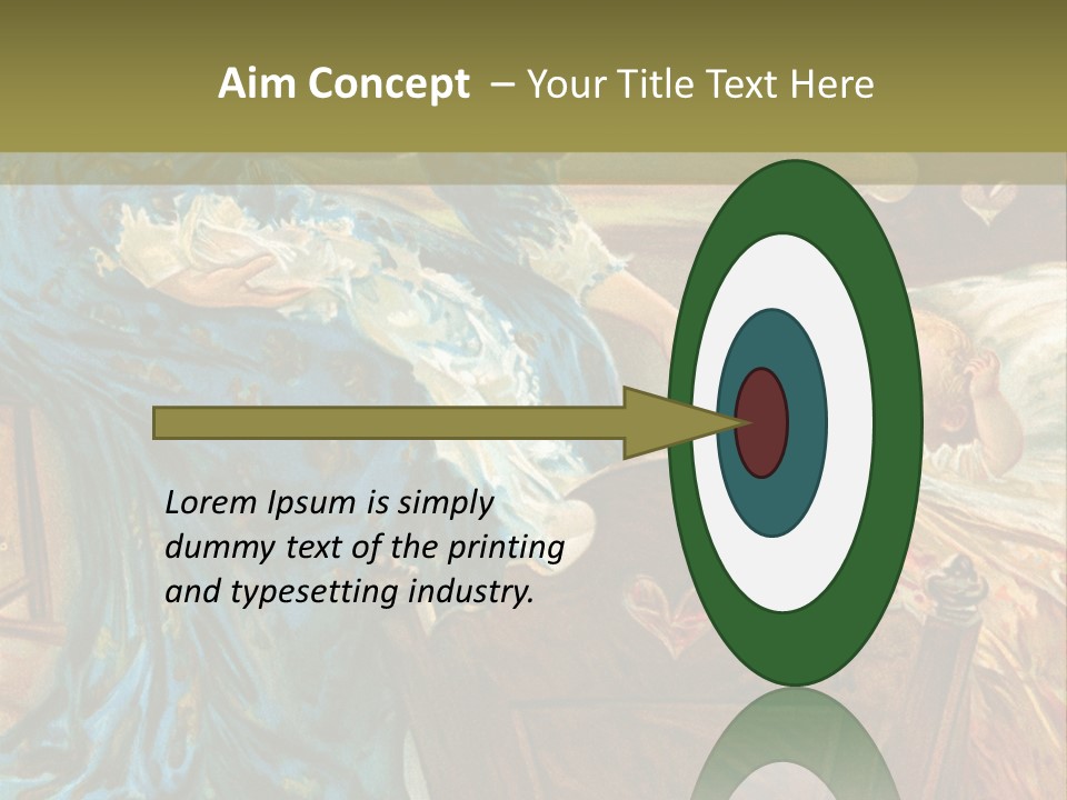 Older Calm Senior PowerPoint Template