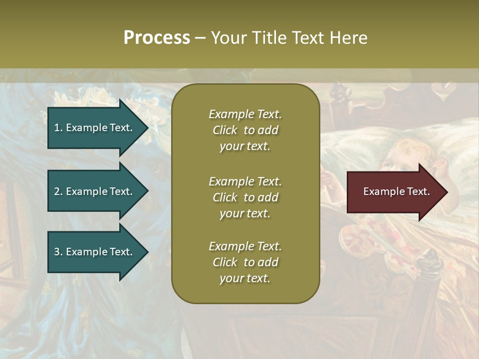 Older Calm Senior PowerPoint Template