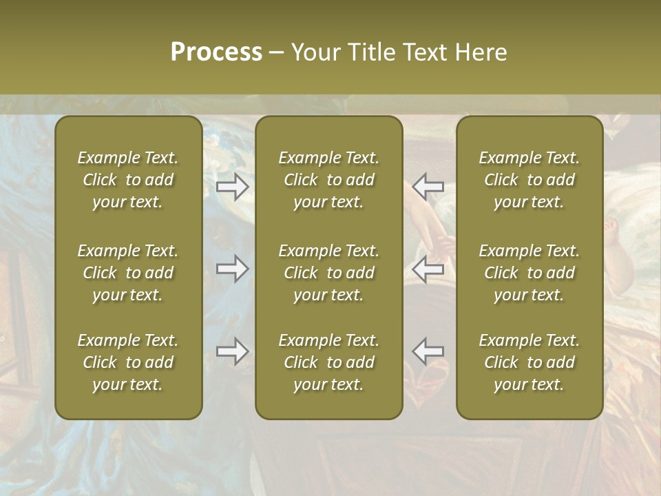 Older Calm Senior PowerPoint Template