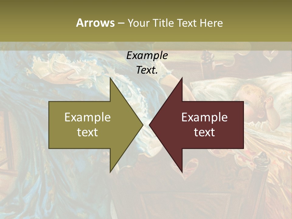 Older Calm Senior PowerPoint Template