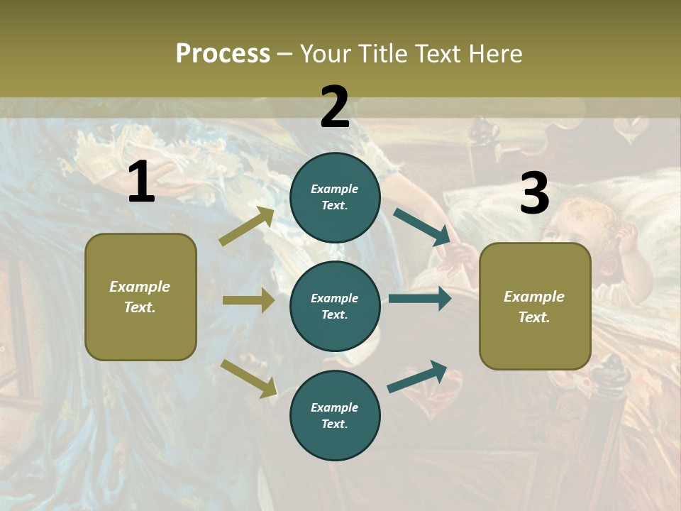 Older Calm Senior PowerPoint Template