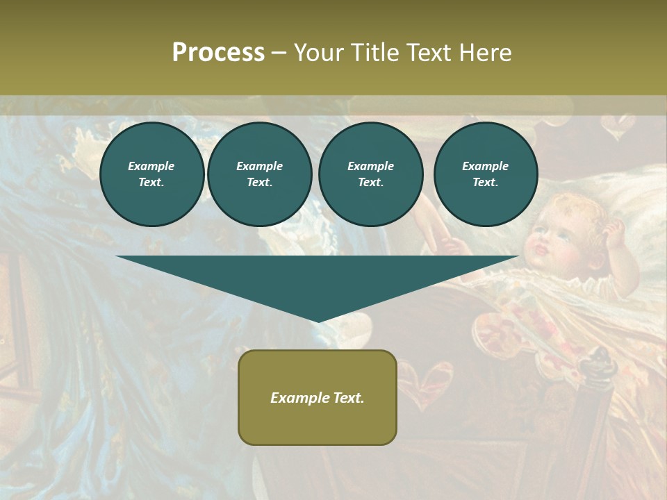 Older Calm Senior PowerPoint Template