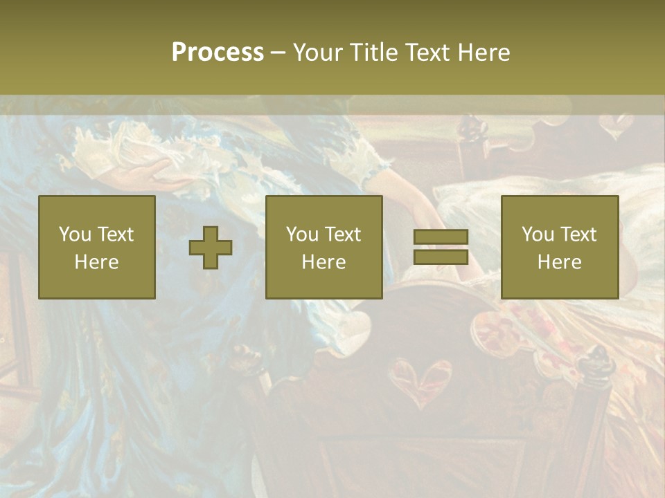 Older Calm Senior PowerPoint Template
