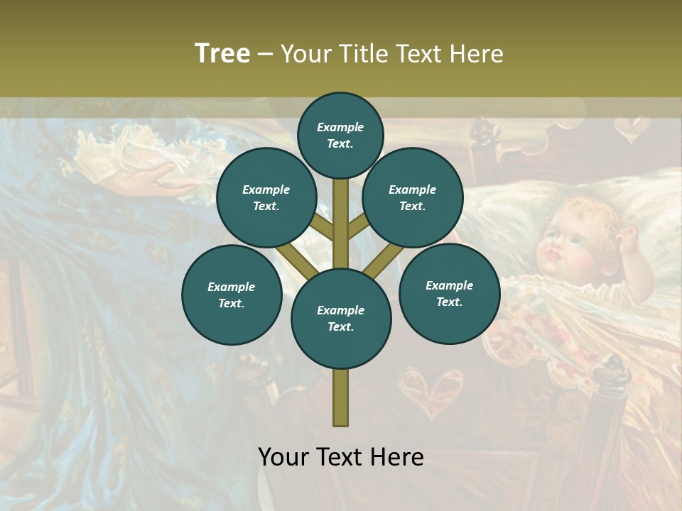 Older Calm Senior PowerPoint Template