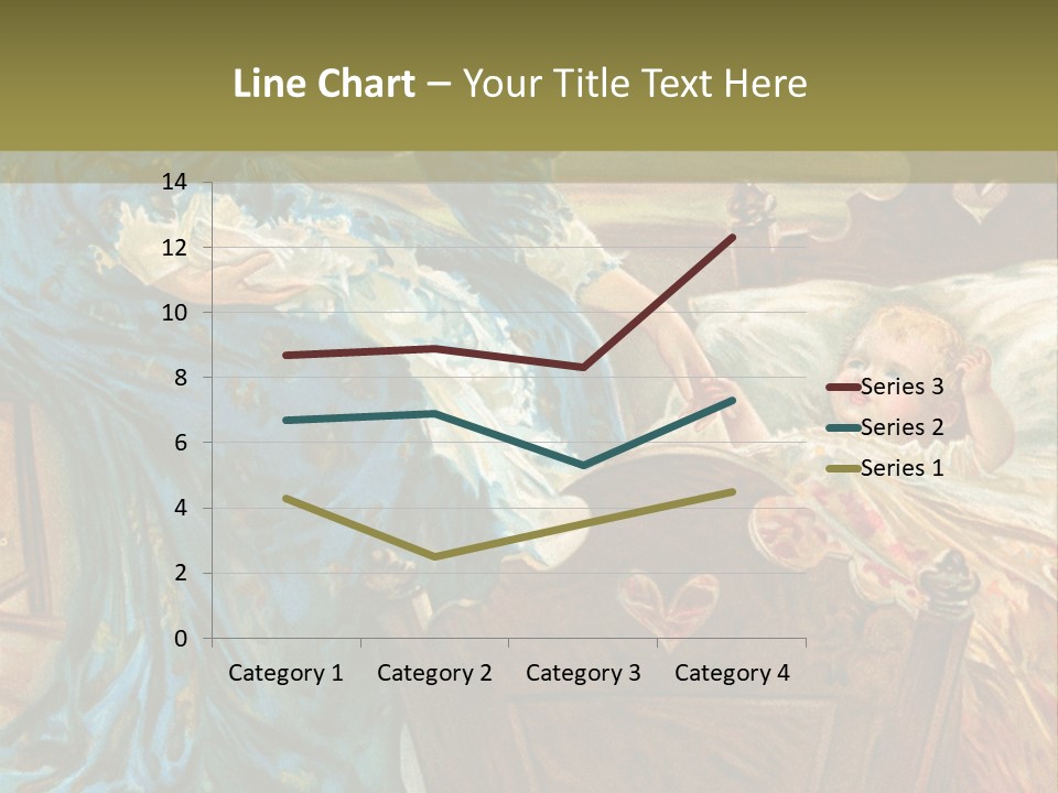 Older Calm Senior PowerPoint Template