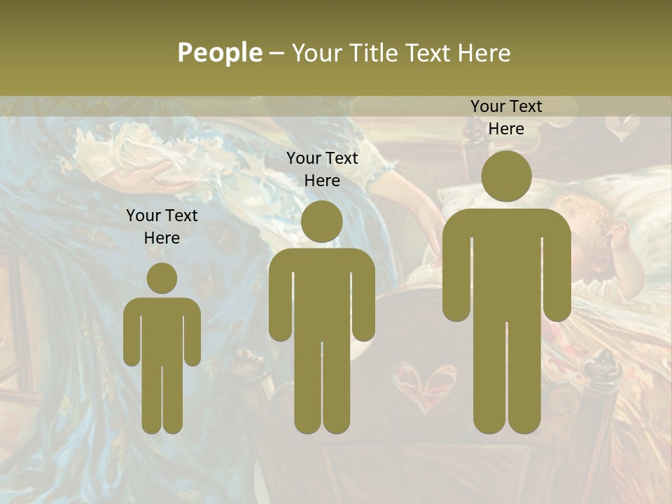 Older Calm Senior PowerPoint Template