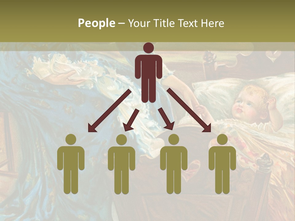 Older Calm Senior PowerPoint Template