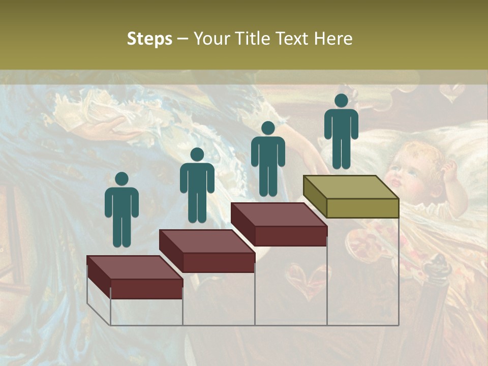 Older Calm Senior PowerPoint Template